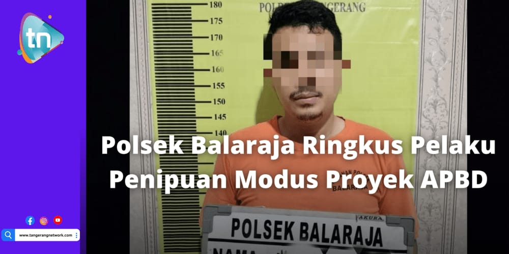 Polsek Balaraja Ringkus Pelaku Penipuan Modus Proyek APBD