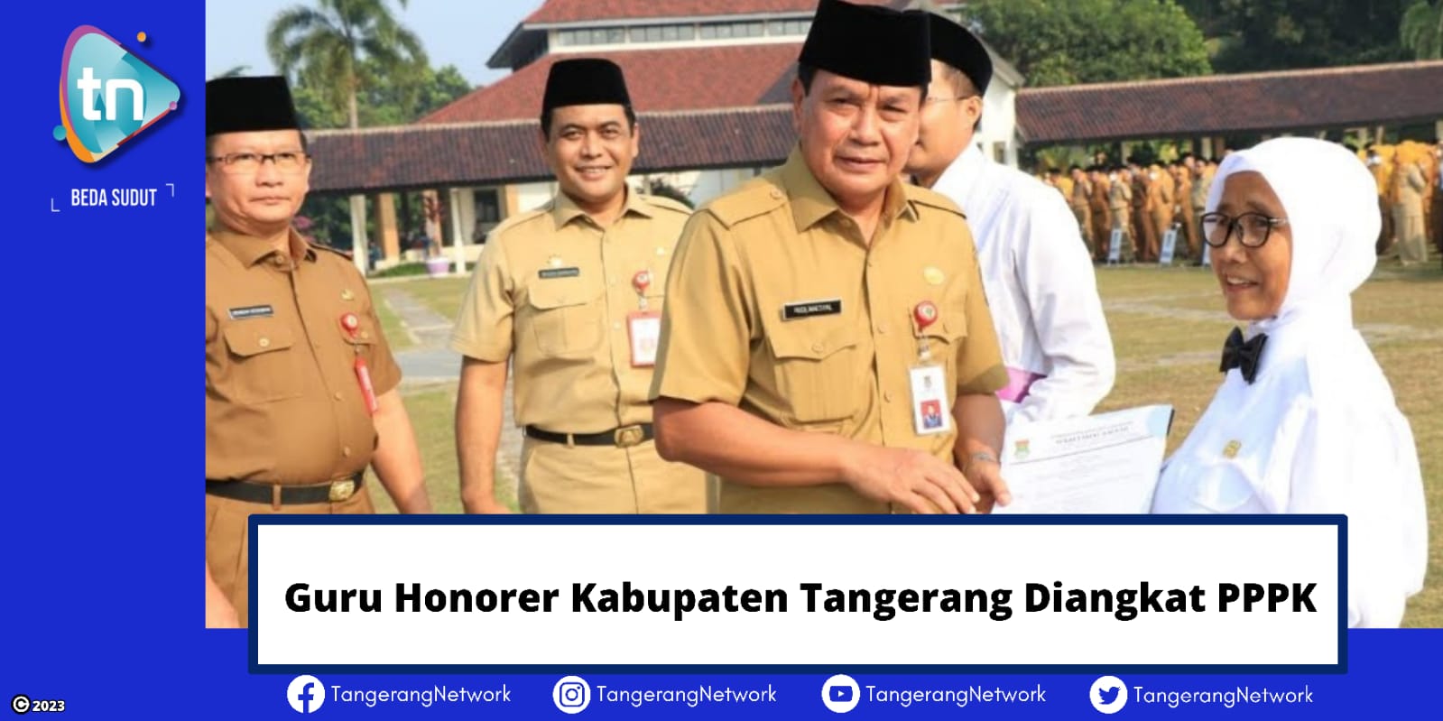 475 Guru Honorer Kabupaten Tangerang Diangkat PPPK
