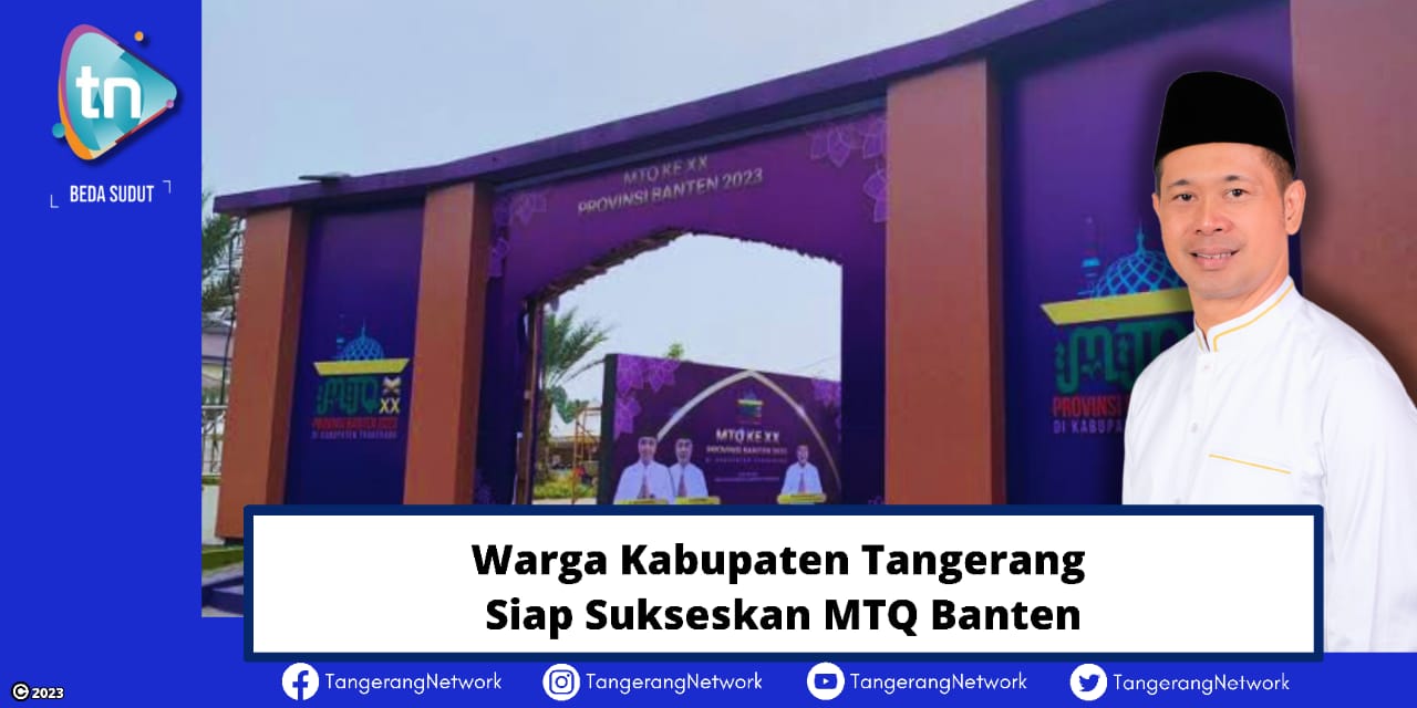 Warga Kab. Tangerang Siap Sukseskan MTQ Banten