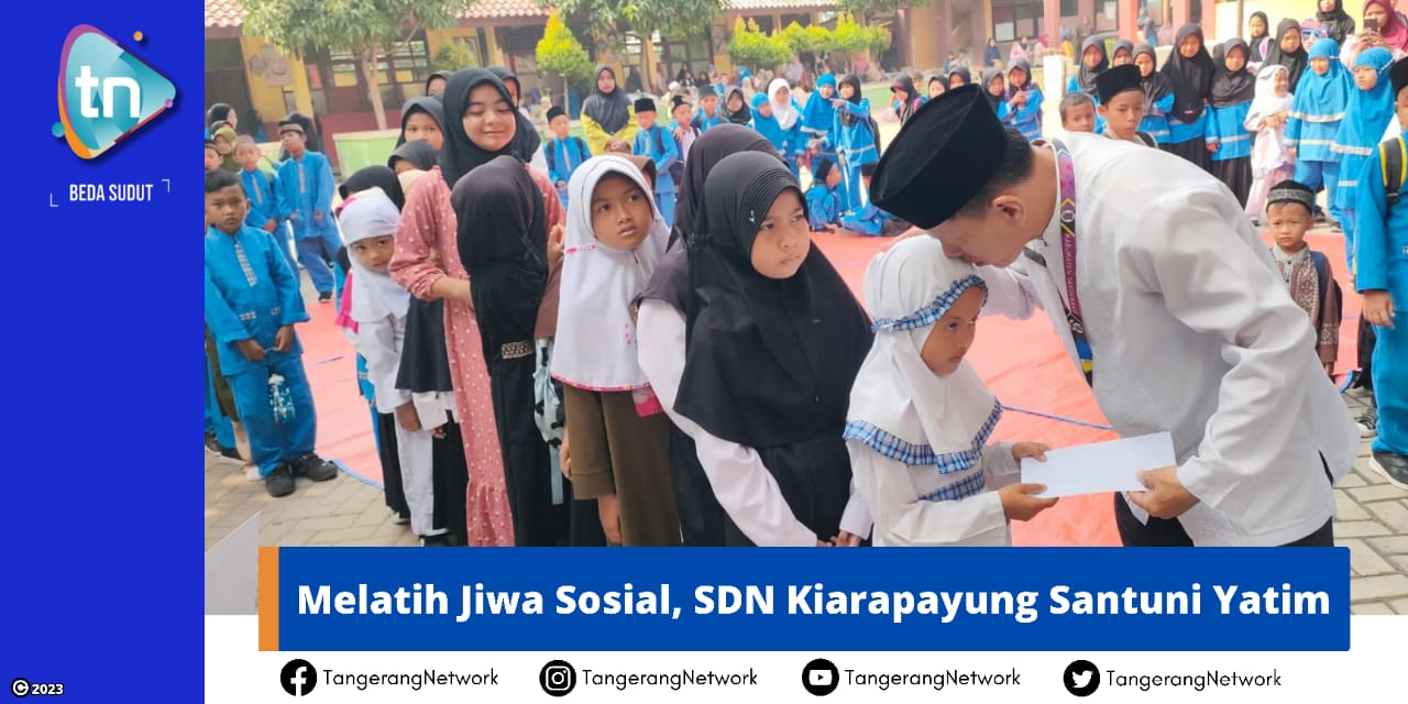 Melatih Jiwa Sosial, SDN Kiarapayung Santuni Yatim