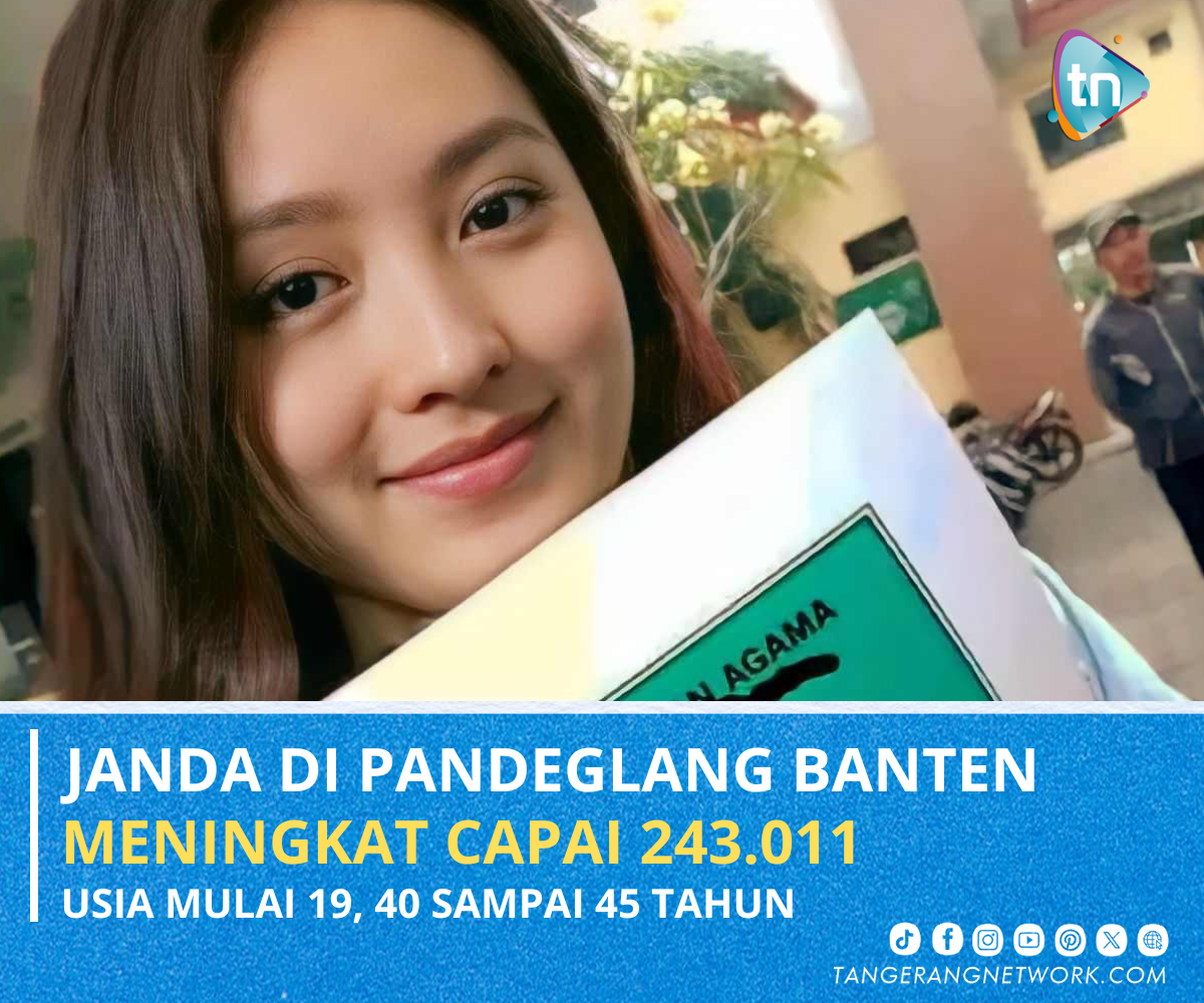 Janda di Pandeglang Meningkat Capai 243.011, Usia Mulai 19 Tahun ke Atas