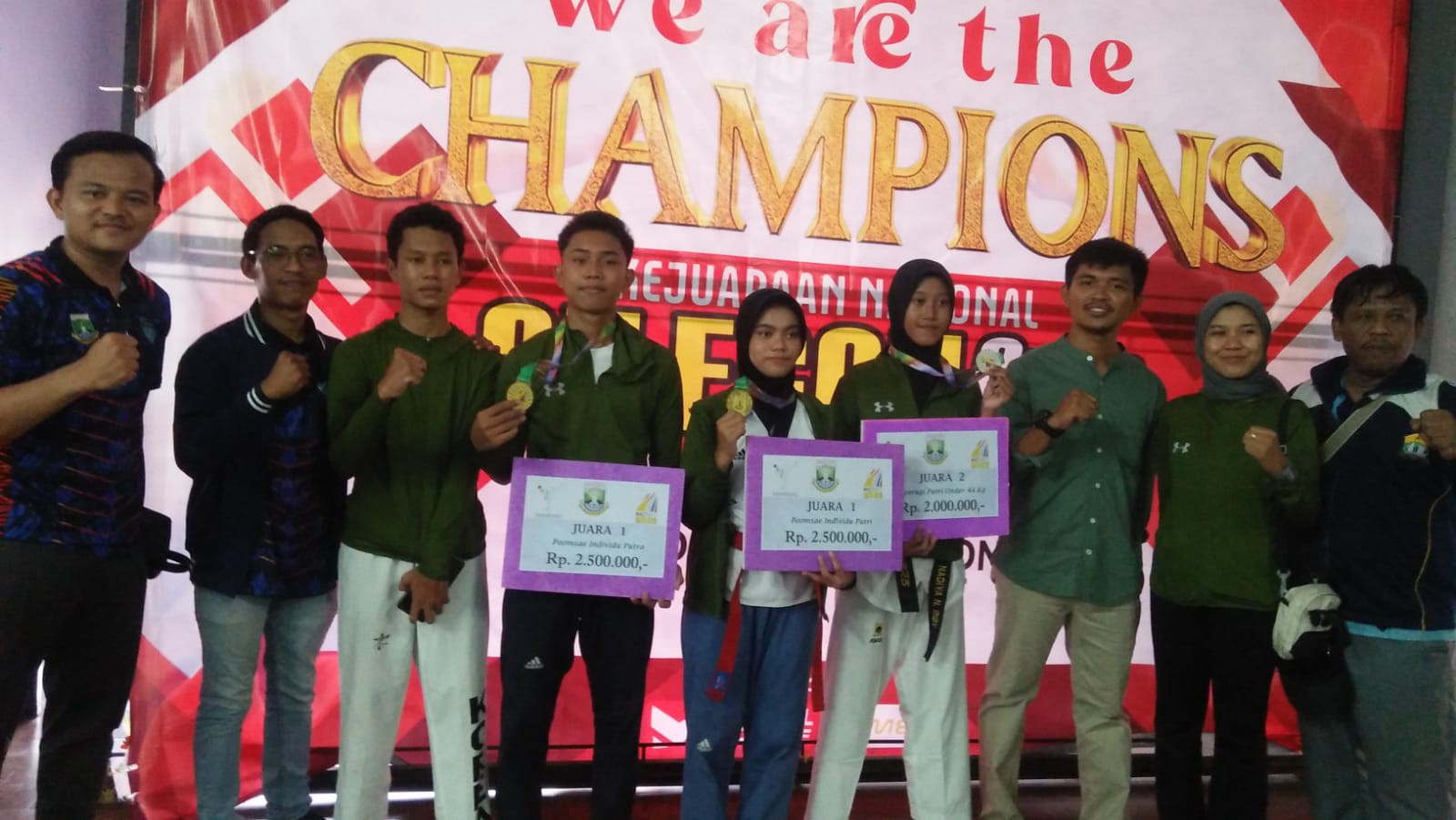 Kabupaten Tangerang Juara Umum KOSN 2022