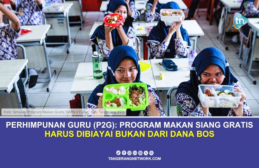P2G: Program Makan Siang Gratis Harus Dibiayai Bukan dari Dana BOS