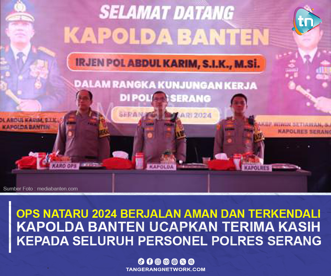 Kunjungan Kapolda Banten Irjen Pol Abdul Karim ke Polres Serang