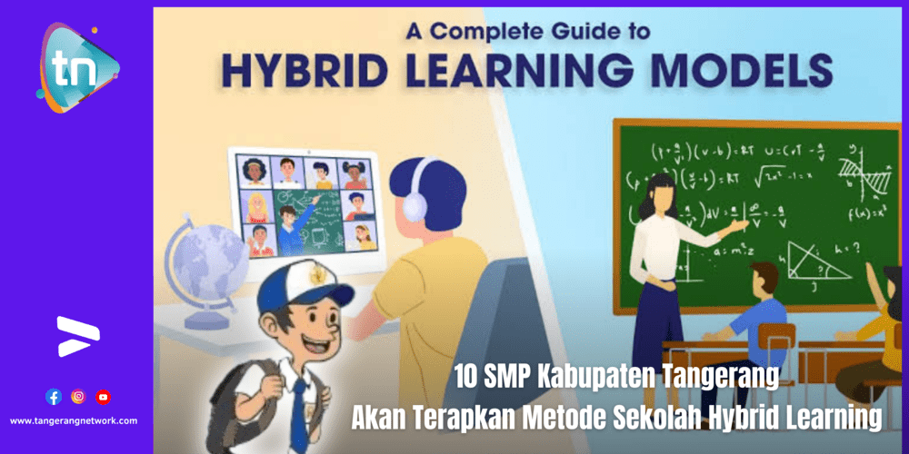 10 SMP Kabupaten Tangerang Akan Terapkan Metode Sekolah Hybrid Learning